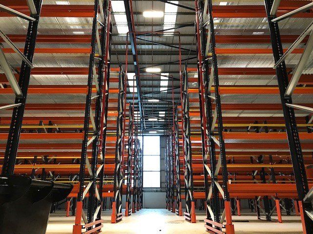 Warehouse racking units